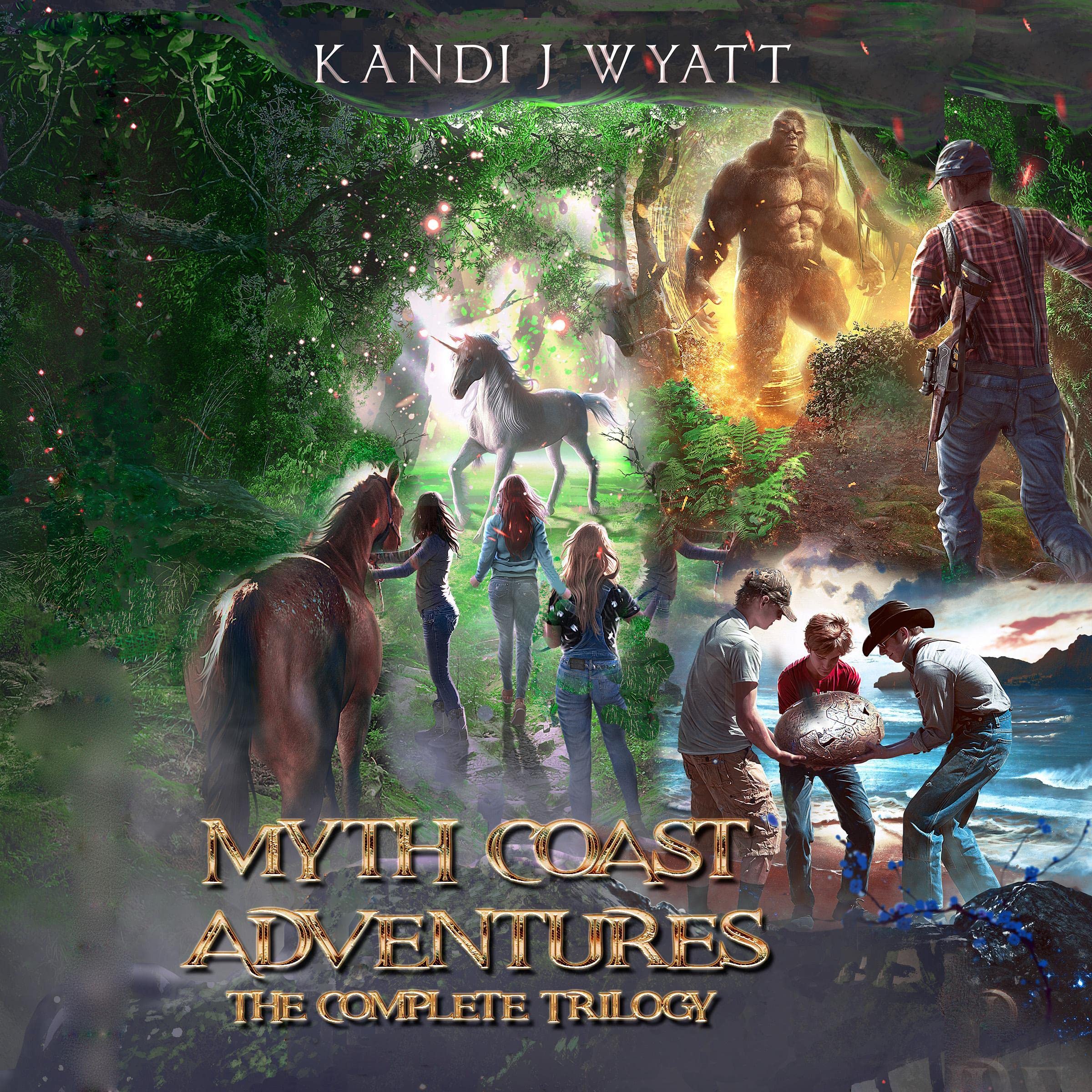 Cover art for Myth Coast Adventures: The Complete Trilogy