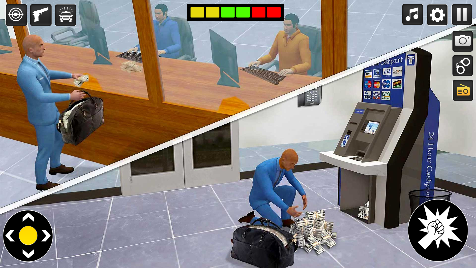 Robbery Simulation Bank Robbery 3D: Thief Simulator & Cash Heist Game - App on Amazon Appstore