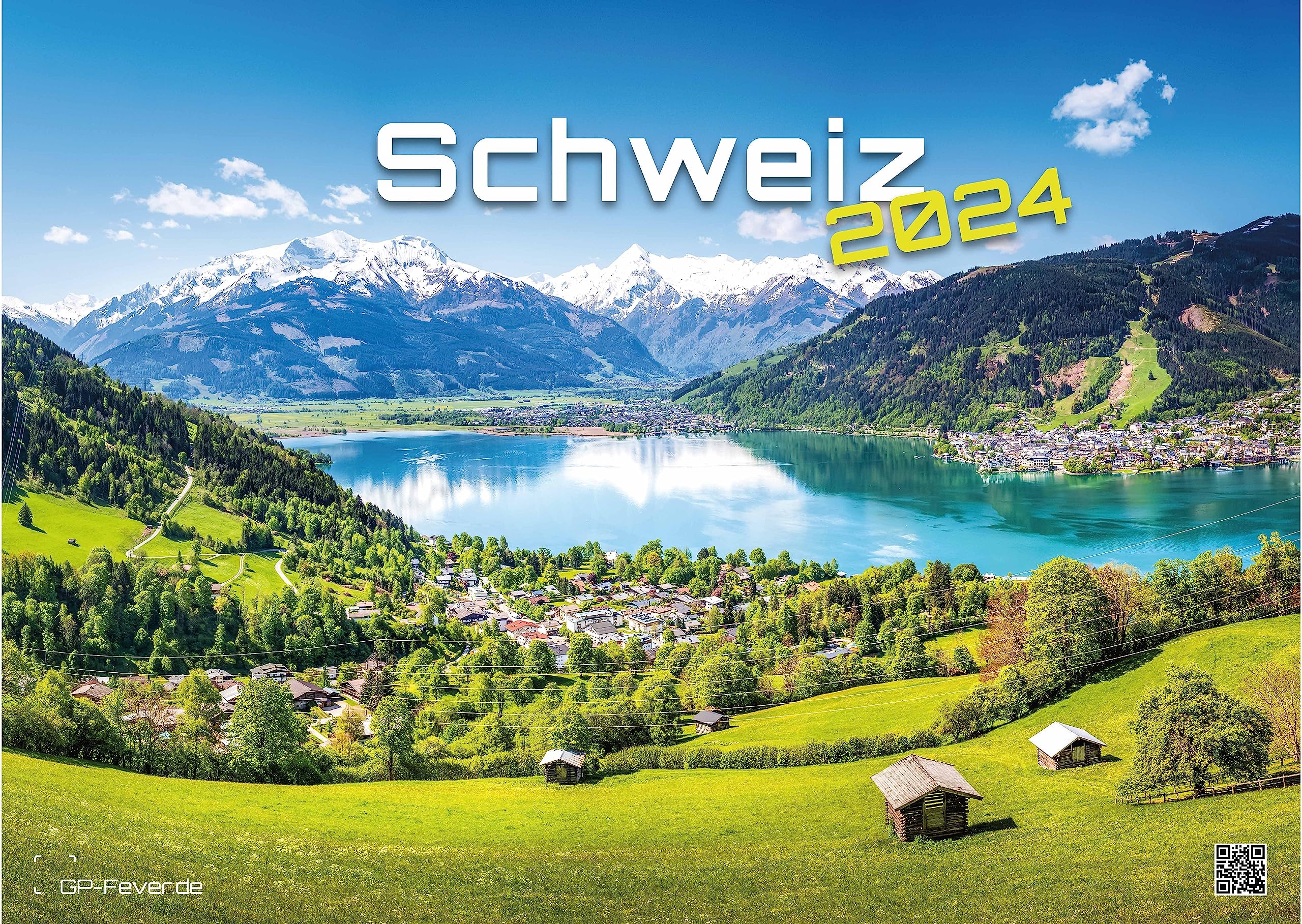 Switzerland - 2024 - Calendar DIN A3