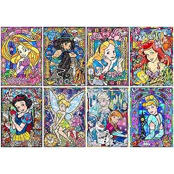 ゆん  ダイヤモンドアート Amazon | GemZono 8パック フルドリル ダイヤモンドペイン