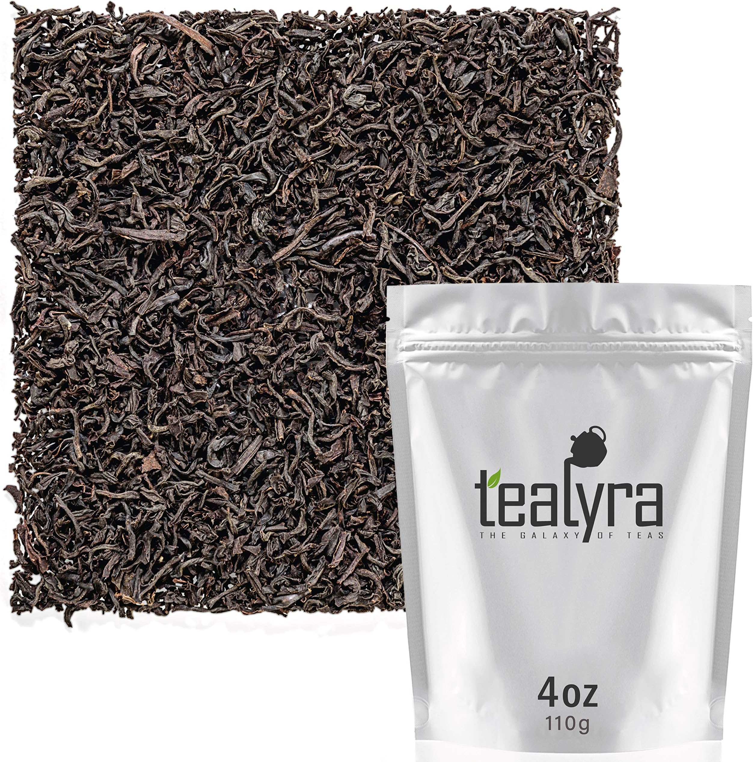 Amazon.com : Tealyra - Decaf Orange Pekoe Ceylon Black Loose Tea - No ...