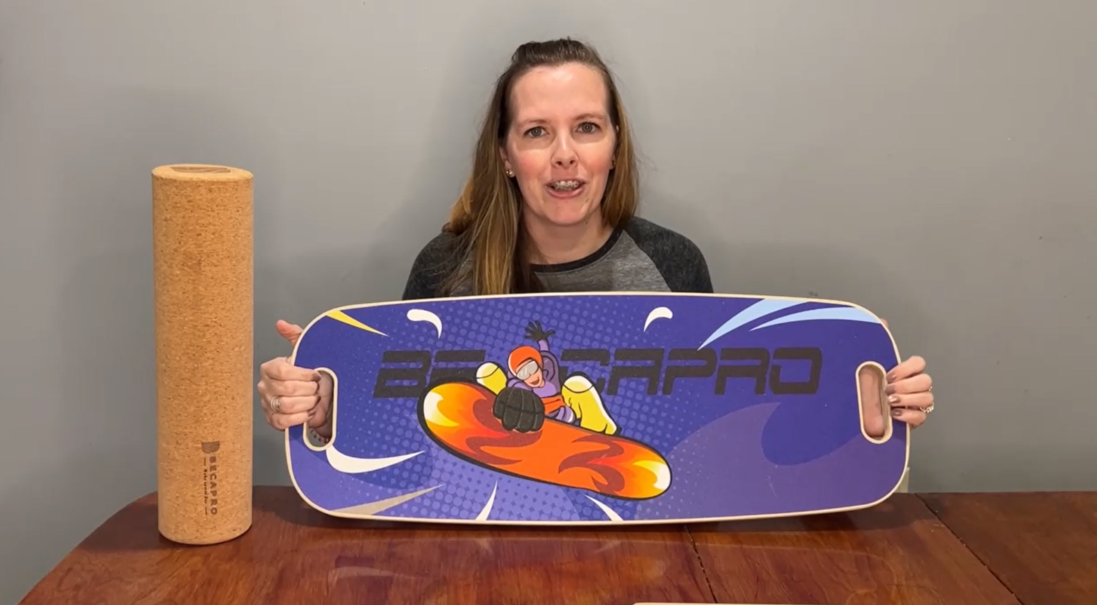 エクササイズグッズ OFF-ROAD ELECTRIC BALANCE BOARD Amazon.com : Surf Balance Board Trainer, Wobble Board with