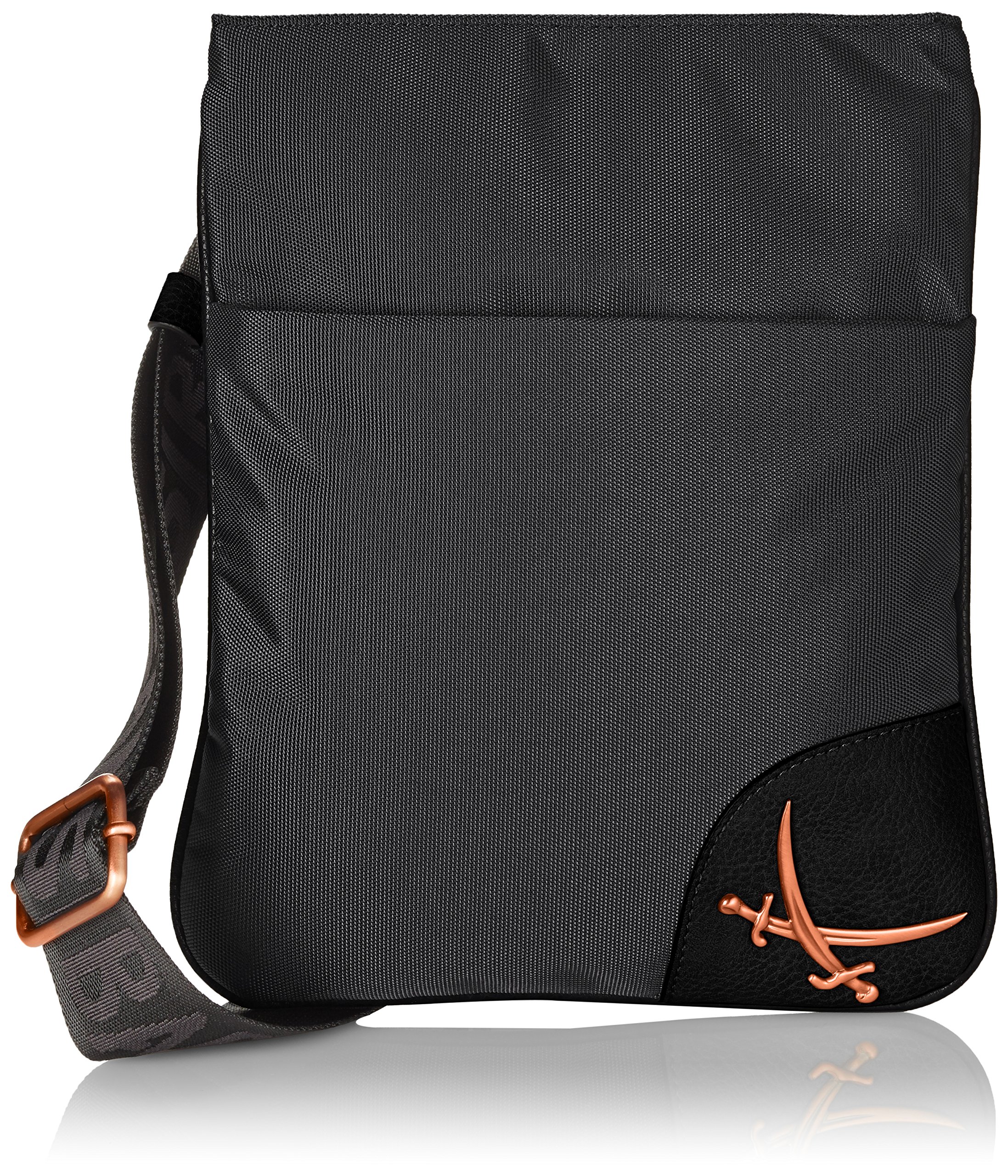 Sansibar Women B-842 PO Cross-body Bag Black Size: 24x27x1