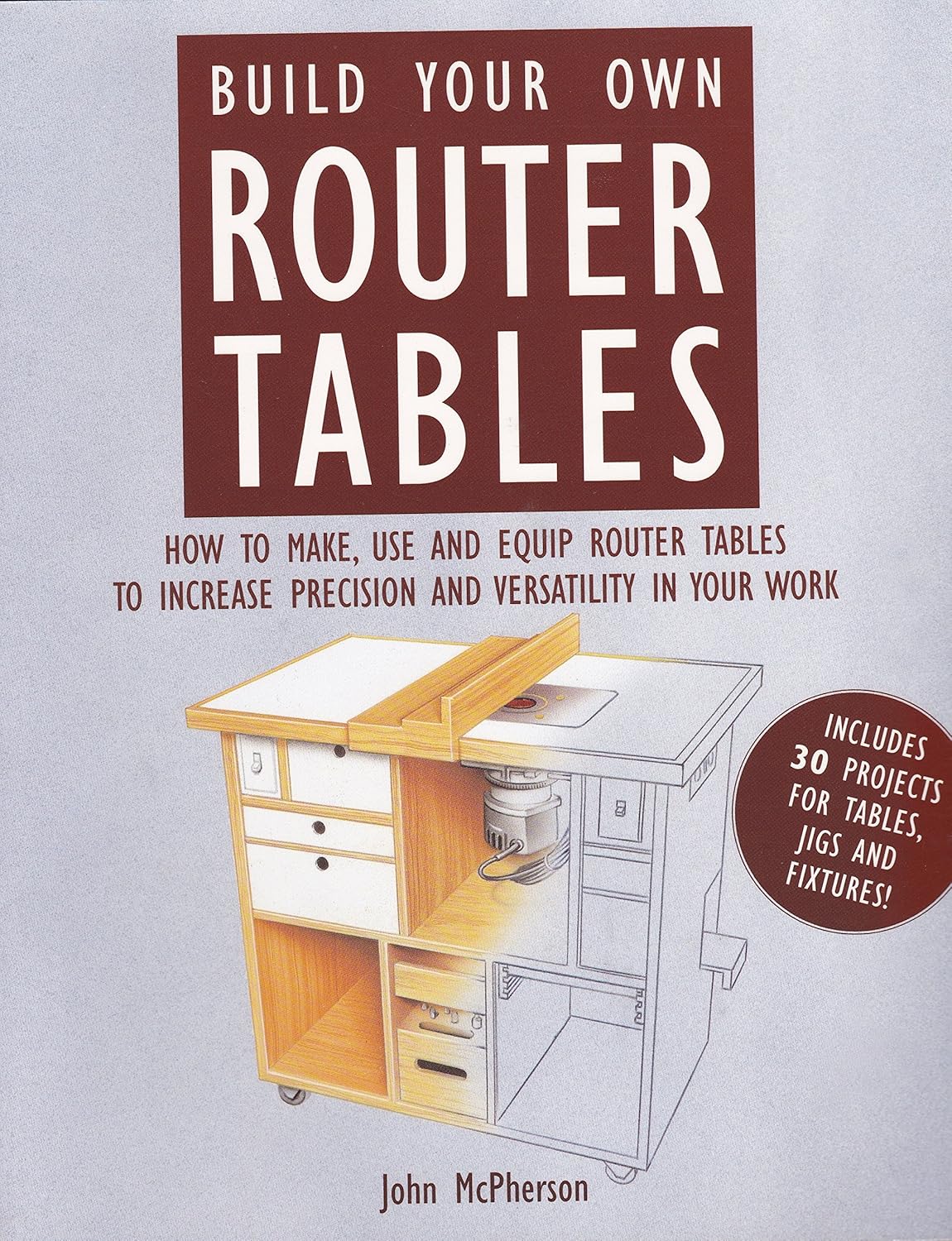 Build Your Own Router Tables Amazon.co.uk McPherson, John R