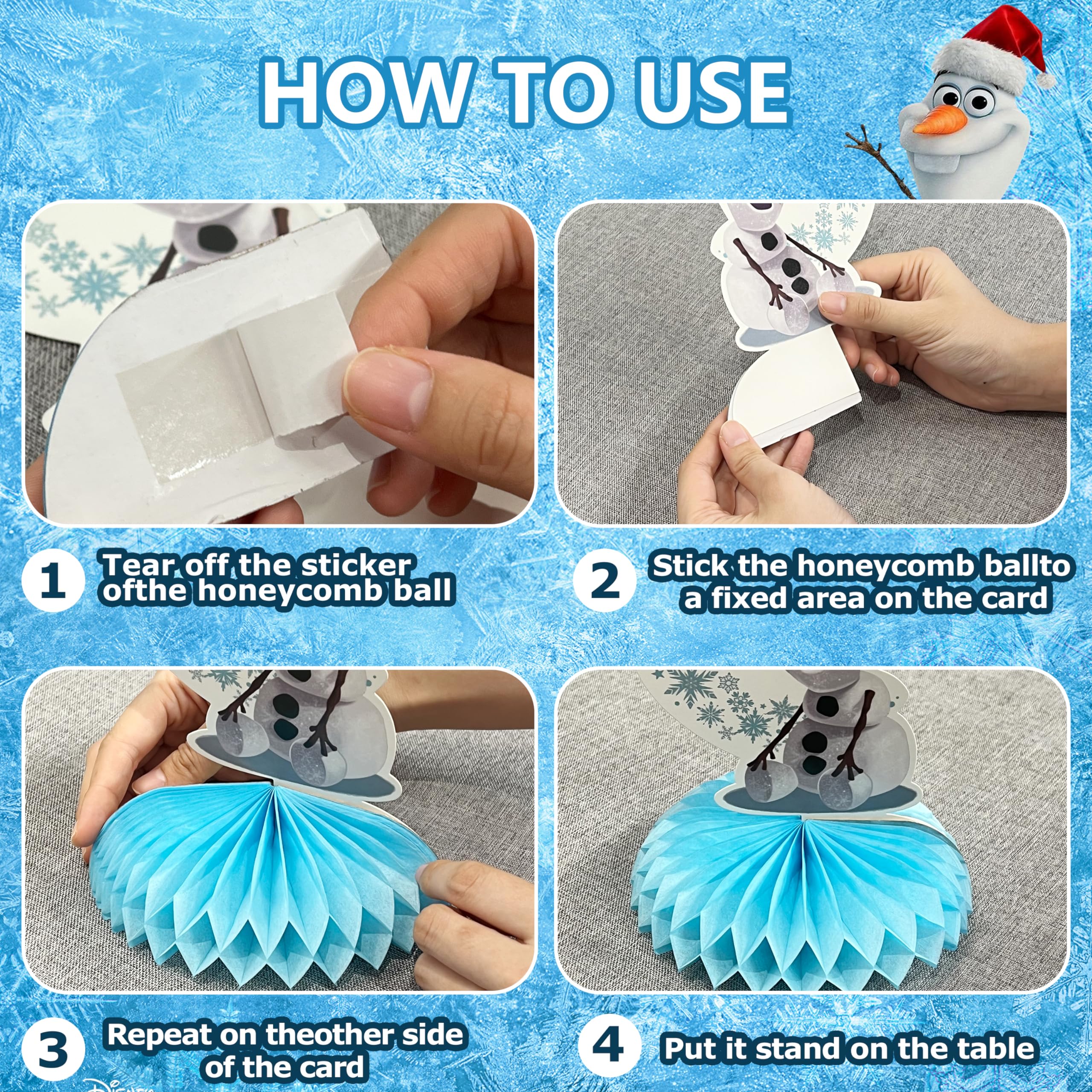 8-Piece Running Theme Honeycomb Centerpieces - Birthday Party Decorations With Sport Designs