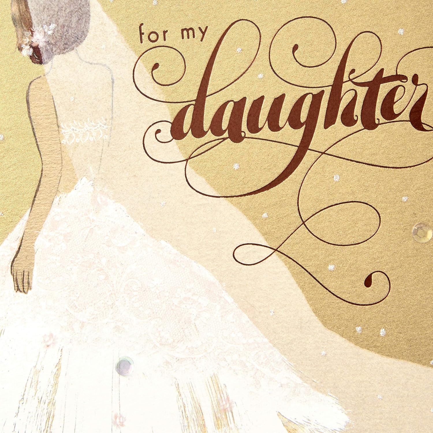 Hallmark Wedding Day Card for Daughter (Dream Come True) (599RZB1360) - Image 5