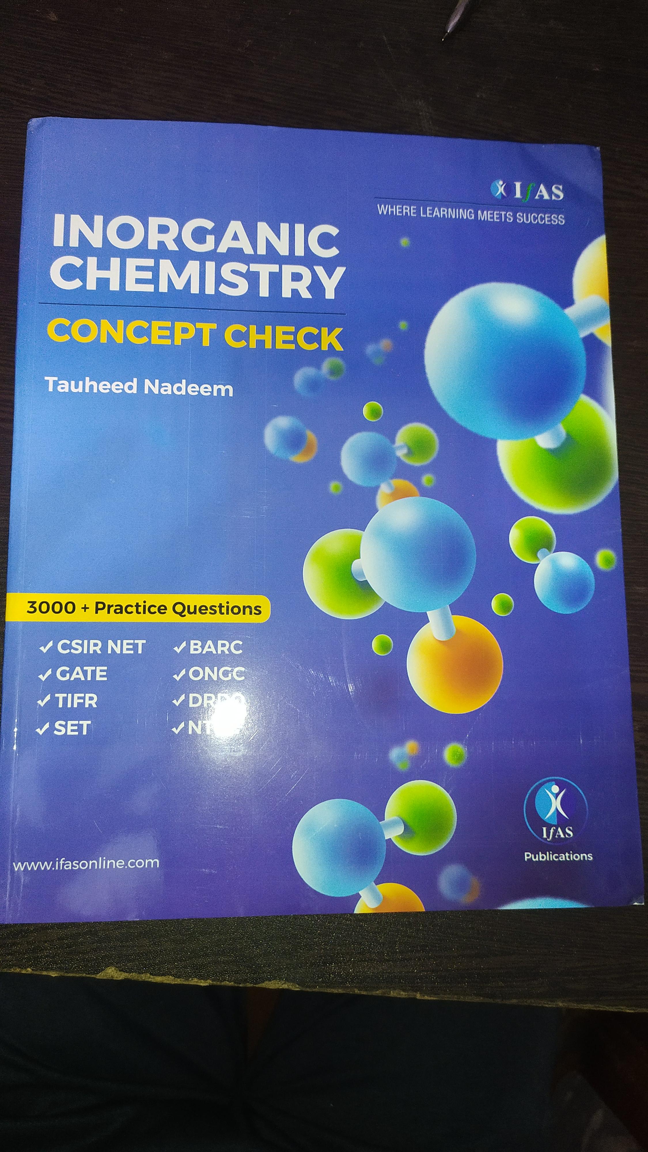 Buy CSIR NET Chemical Science Book - Inorganic Chemistry Practice ...
