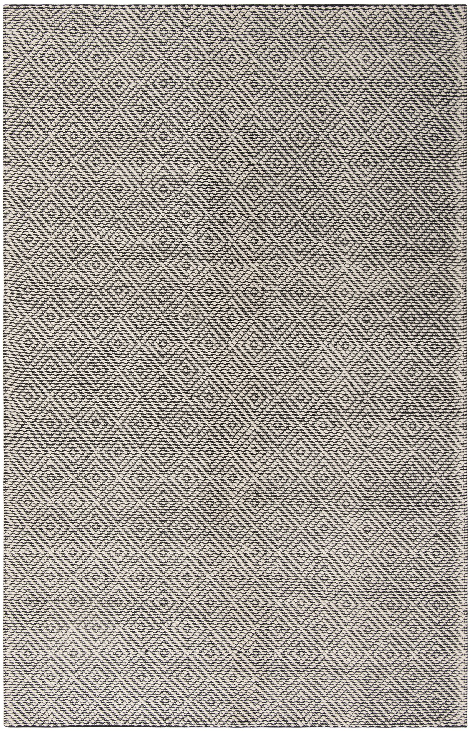 SAFAVIEH Area Rug 8x10 - Vermont Collection - Large - Ivory & Black, Handmade Wool, Ideal for Living Room, Bedroom, Office, Dining Space (VRM305Z)