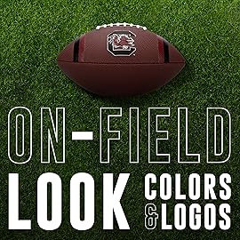 Franklin Sports South Carolina Gamecocks Kids NCAA Youth Football - Official College Team Junior Footballs with Team Logos for Kids - Junior Size PVC Ball - Backyard + Tailgate Ball - 8.5