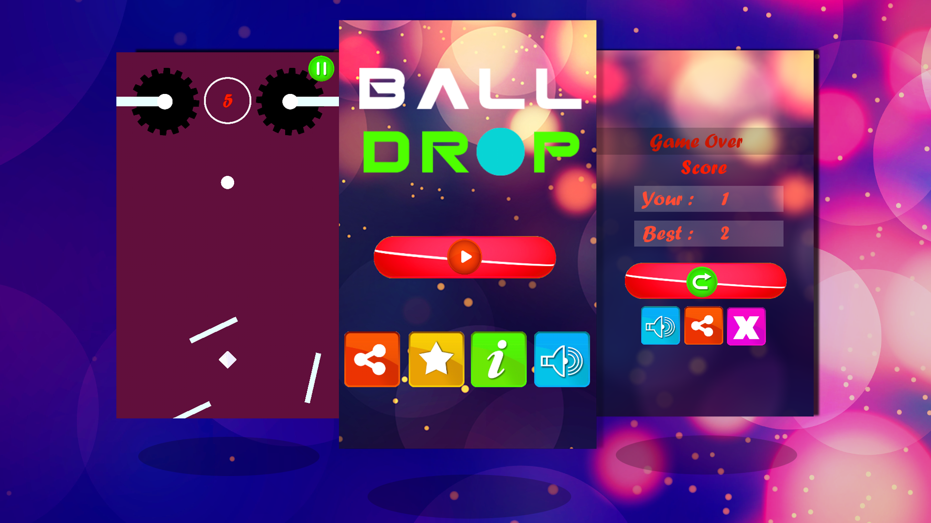 Ball Drop App on Amazon Appstore