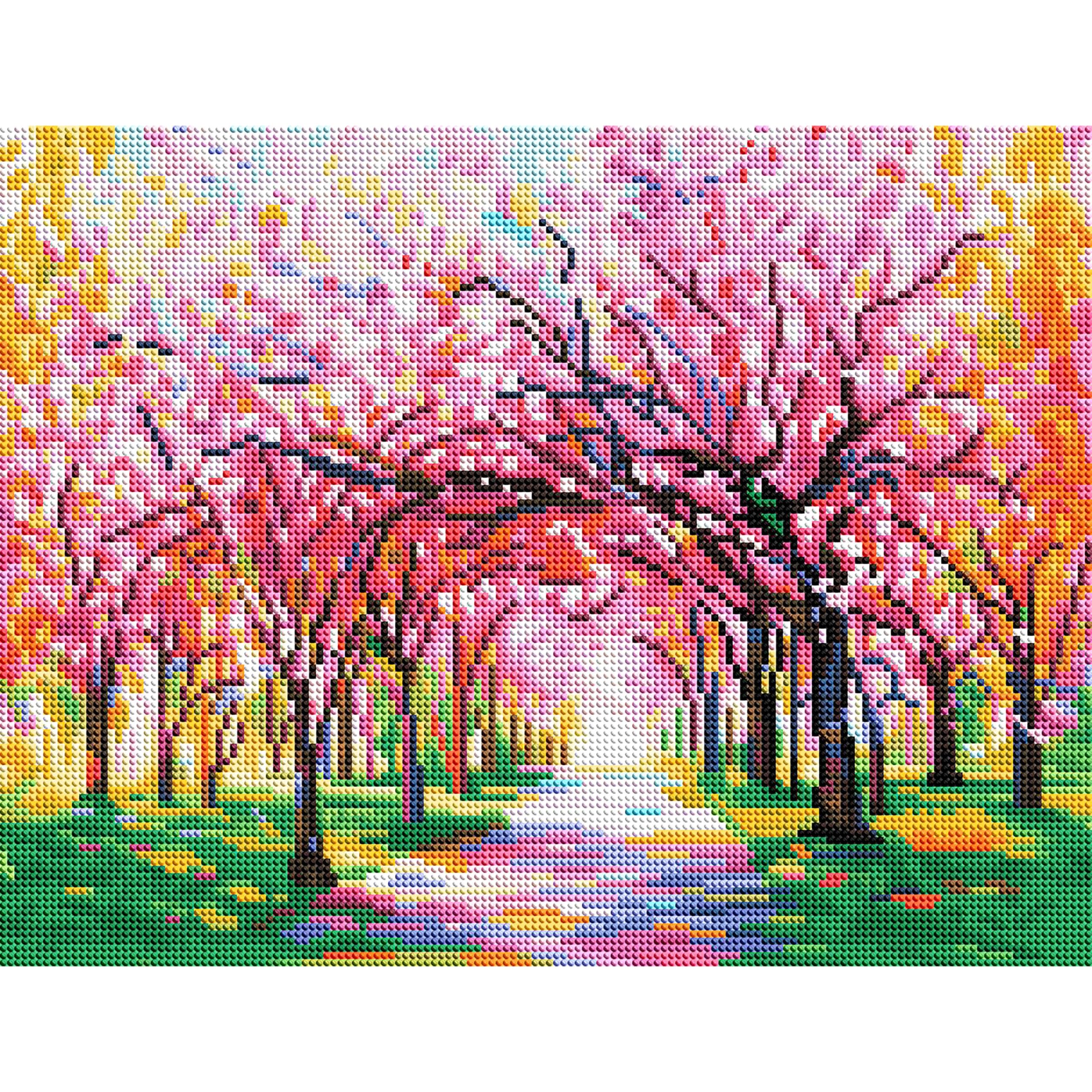 ダイヤモンドアートクラブ Abundant Blossoms Abundant Blossoms – Diamond Art Club