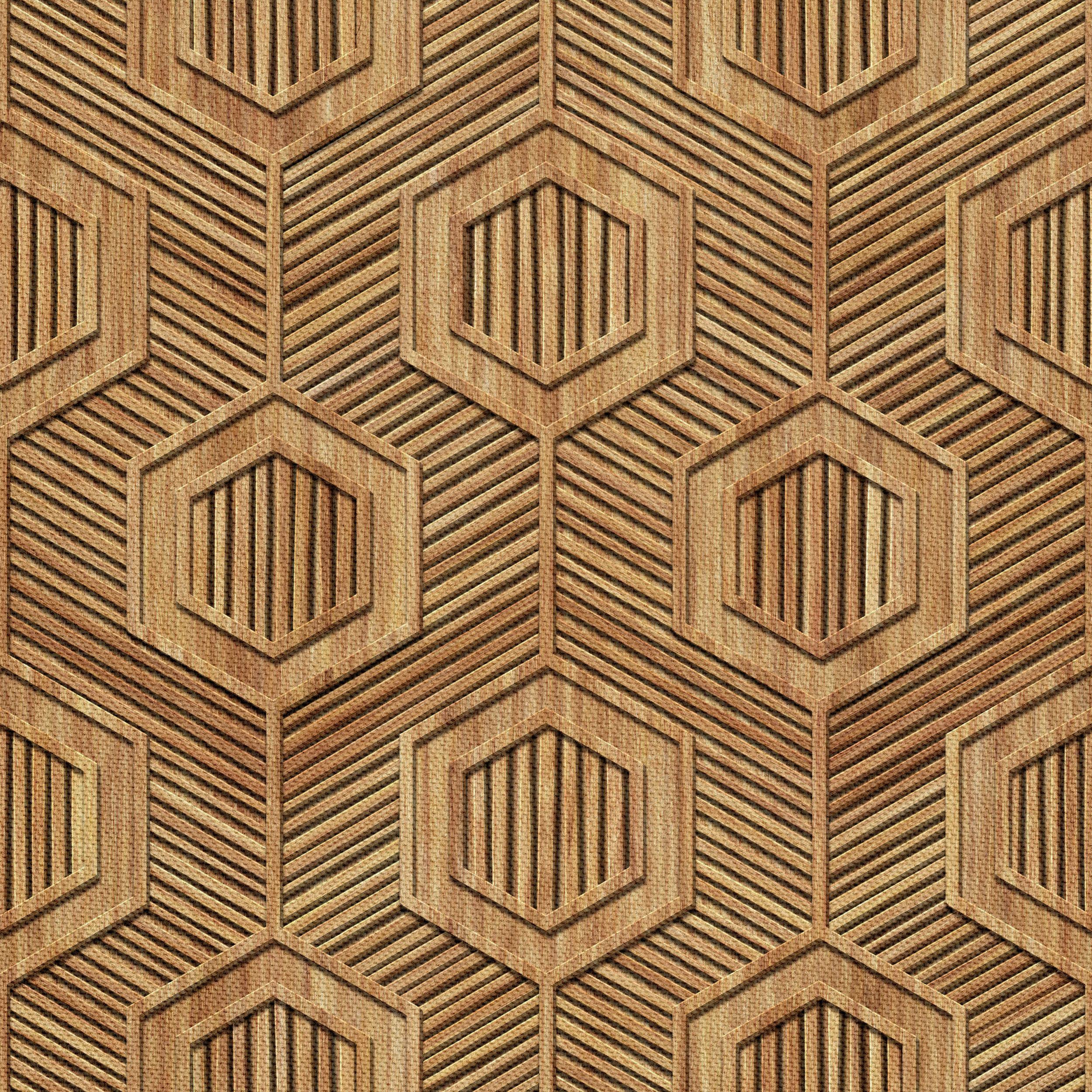 HEKO PANELS Oxford Wasserdichte Meterware Canvas-Stoff Polyester Zum Nähen Möbelstoffe Dekostoffe Handwerken Wasserabweisend Blickdicht Im Holz Geschnitten 5 Meter 155 x 500 cm