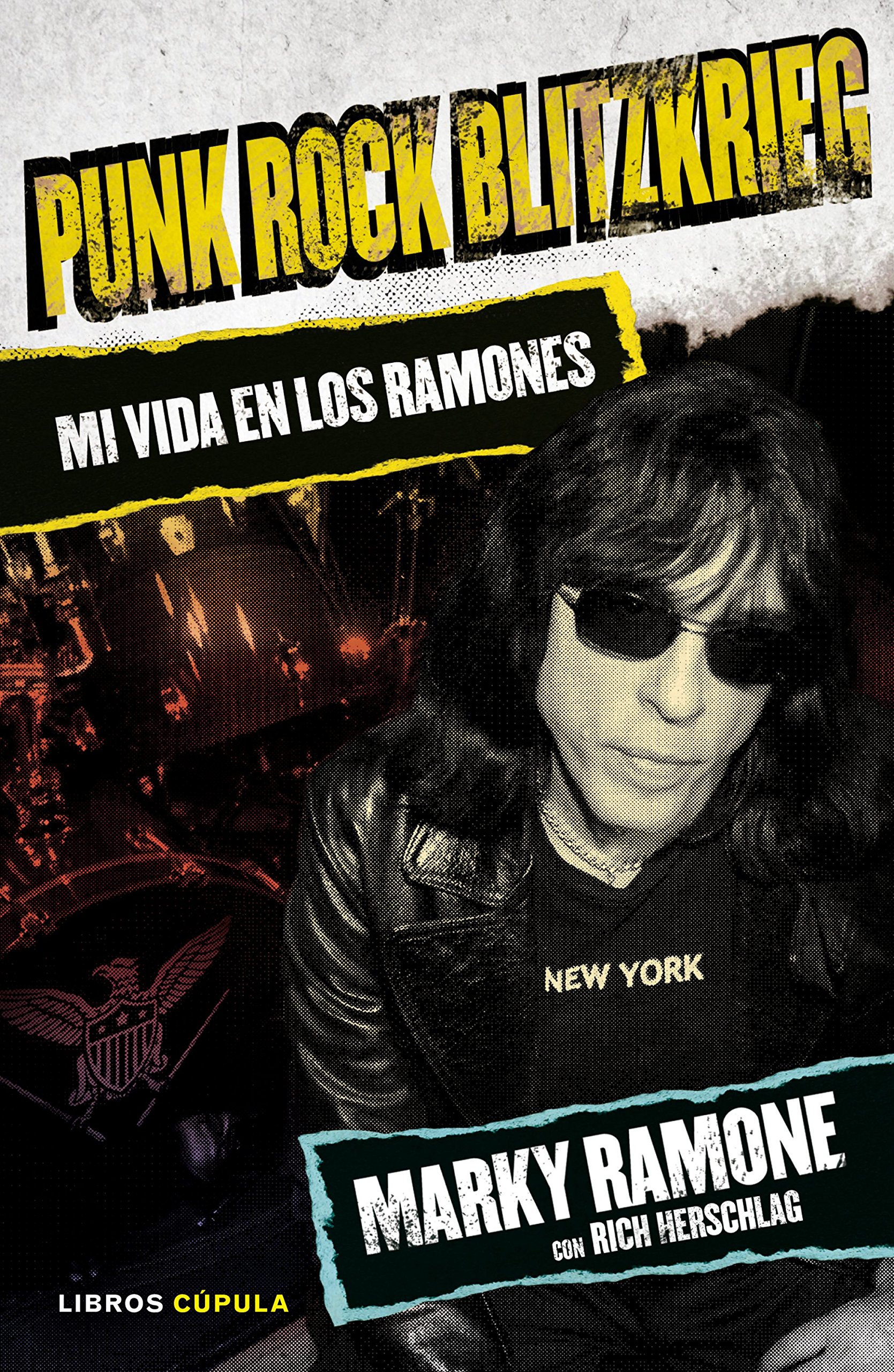Idée cadeau rock : livre Ramones Punk Rock Blitzkrieg édition espagnole