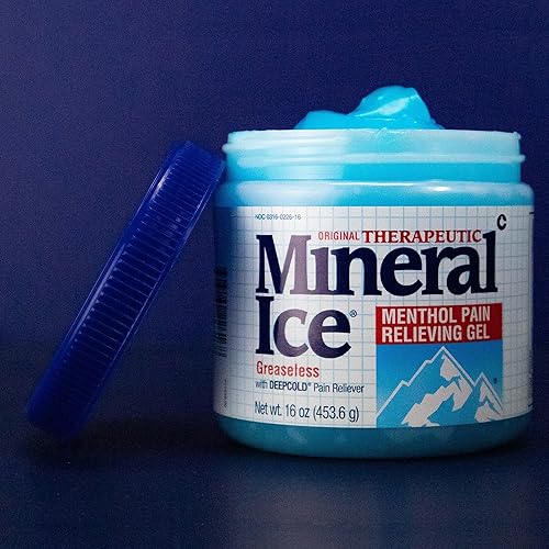 Miniatura 8 de Mineral Ice Gel terapéutico para aliviar el dolor 8 onzas