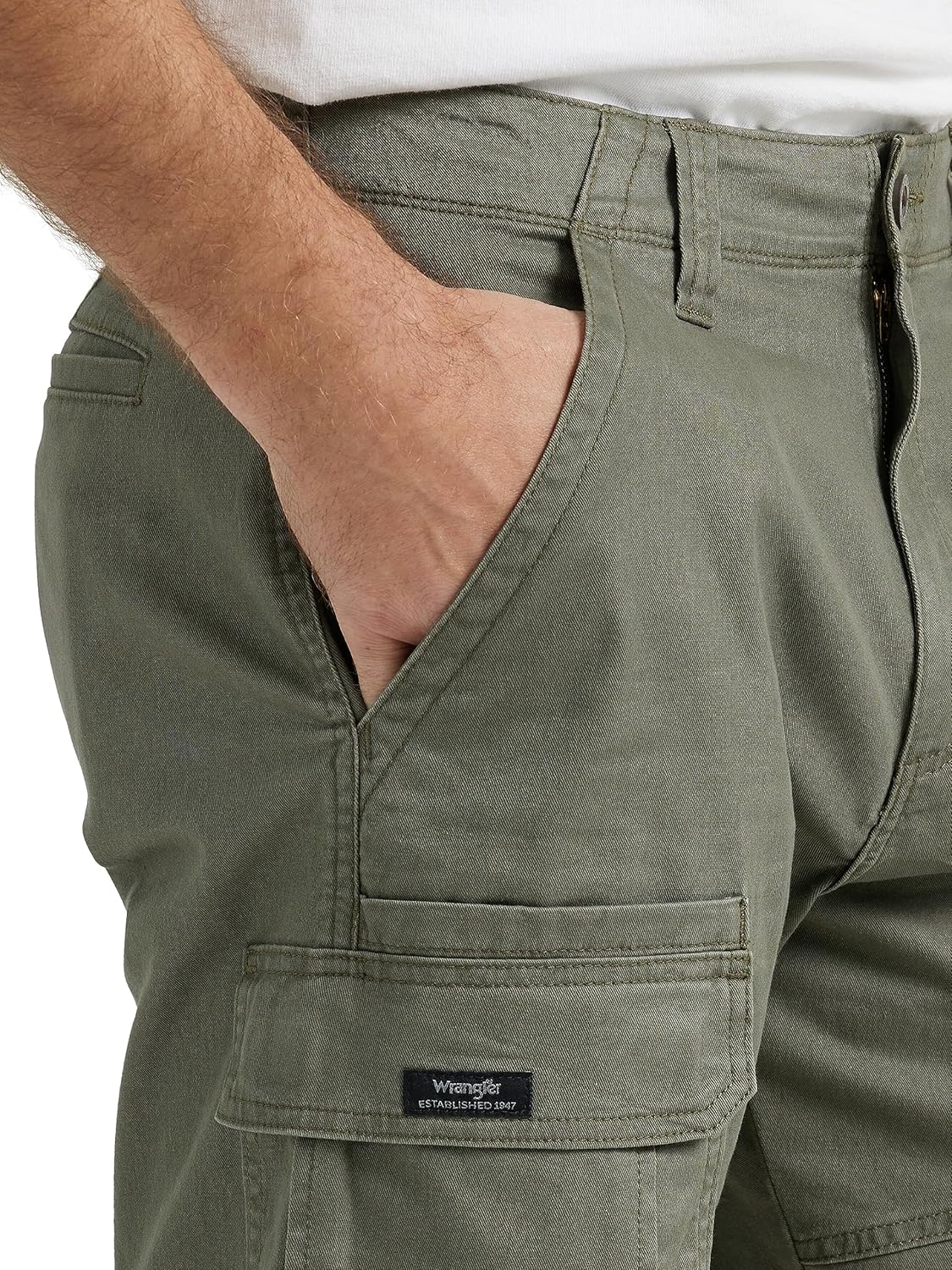 Wrangler Authentics Men's Classic Cargo Stretch Short - Picture 37 of 115