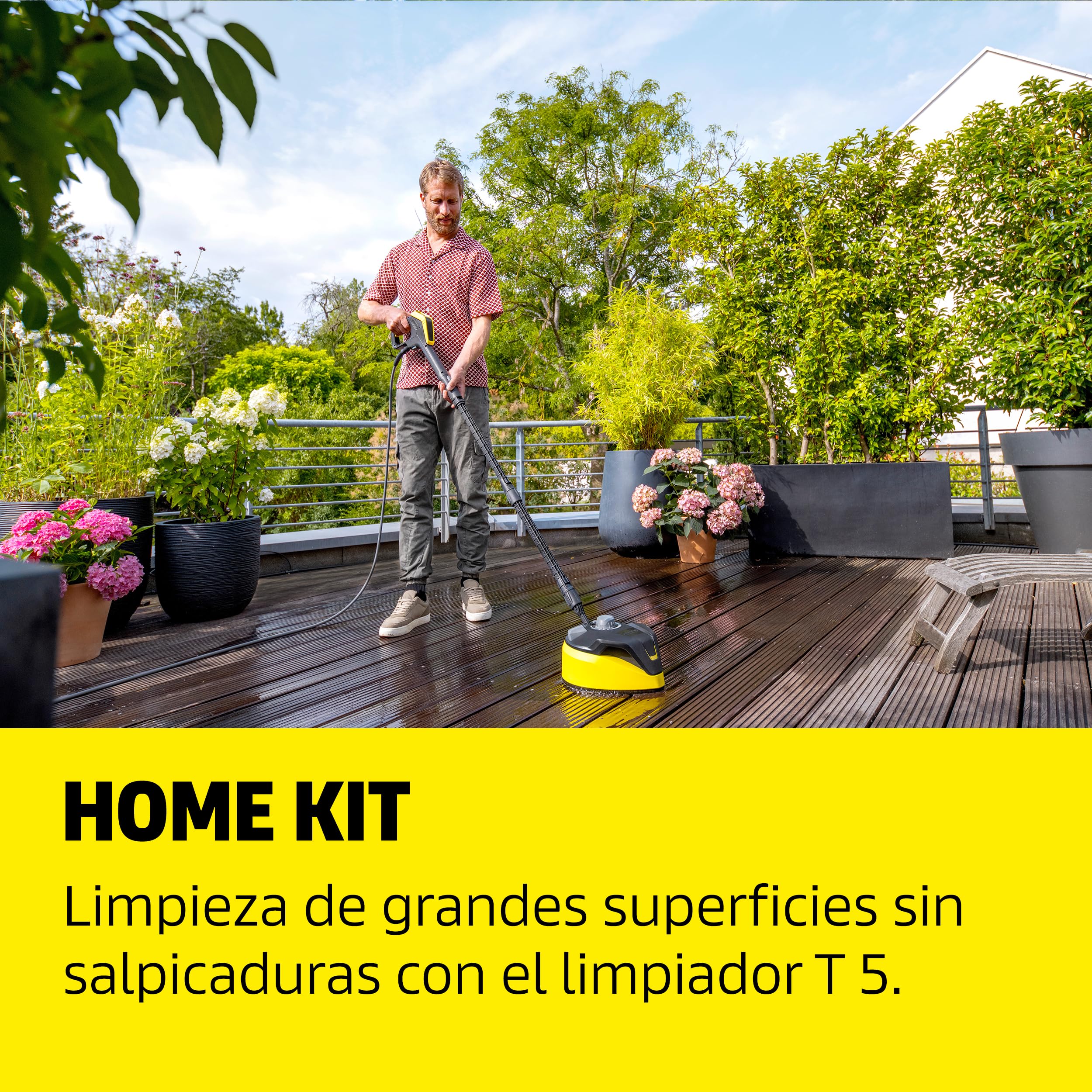 Kärcher hidrolimpiadora K 7 Comfort Premium Connect Home, presión: máx. 180 Bar, caudal: 600 l/h, área: 60 m²/h, Manguera de Alta presión, Tambor para Manguera, Control Mediante App, Home Kit