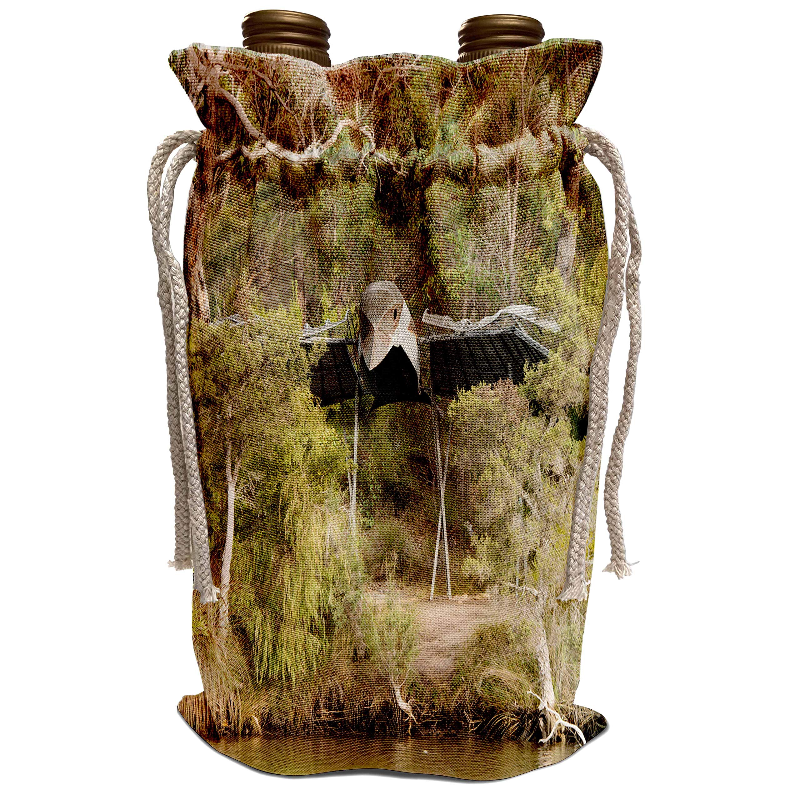 3dRose Danita Delimont - Sculpture - Australia, Albany, Kalgan River.Forest views along the Kalgan River. - Wine Bag (wbg_226188_1)