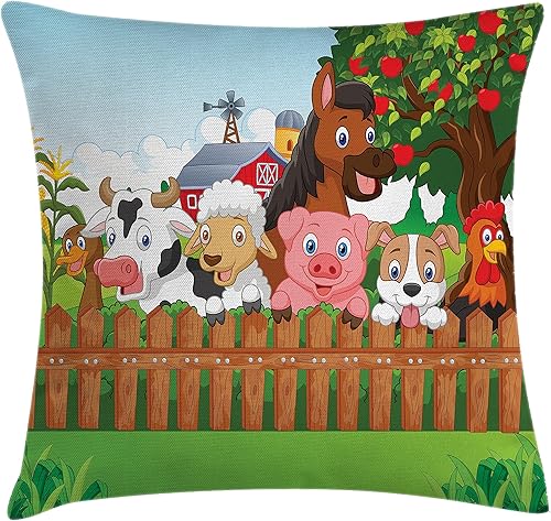 Miniatura 6 de Ambesonne Funda de cojín de fútbol, salpicaduras de colores en todas las pelotas de fútbol puntuación del campeonato de la Copa del Mundo Atlético,