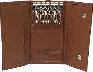 Pelle Vera Chiave Cassa del Raccoglitore - Disponibile in 7 Colori