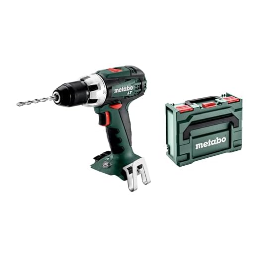 Metabo 602102840 Akkuschrauber BS 18 LT 18 V mit Schnellwechselbohrfutter - inkl. MetaLoc-Koffer