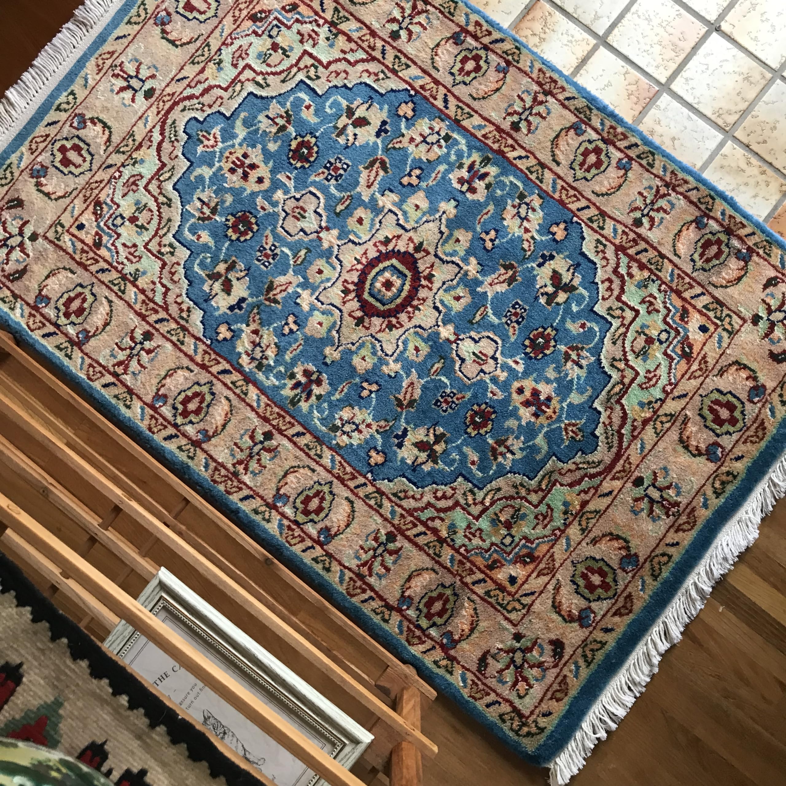 Amazon｜ペルシャ銀柑ラグ/サイズ:62x92cm.. ….｜ラグ オンライン通販
