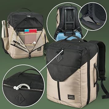 Cabin Max Ryanair Cabin Bags 40x30x20 Underseat Bag - Travel Backpack 24L