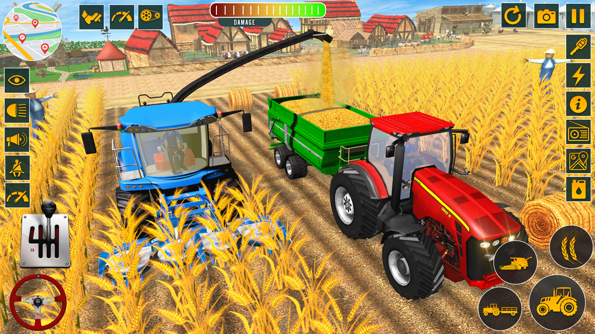 Tractor Farming Tractor Games US Tractor Farming Simulator Farming
