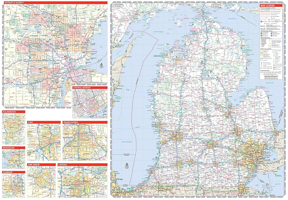 希少】RAND McNALLY 月の地図　ポスター RAND McNALLY: OFFICIAL MAP of the MOON ｜ 地図 | 古本・版画