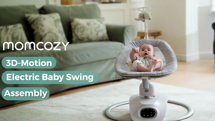 Amazon.com : Momcozy CocoSway 3D-Motion Baby Swing for