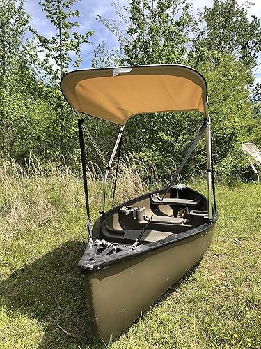 Cypress Rowe Outfitters Parasol para canoakayak beige de 3' x 6'