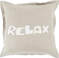Vista 20 de Mark&Day Pillows - Walcourt Ivory Decorative Throw Pillow Cover for Couch Sofa Bed - 18x18 Modern Home Decor Cushion Covers for Living Room Bedroom