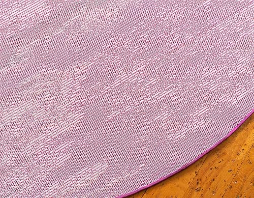 Miniatura 9 de Unique Loom Jardin Collection - Alfombra para múltiples áreas, abstracta, vibrante., Polipropileno, Rosado