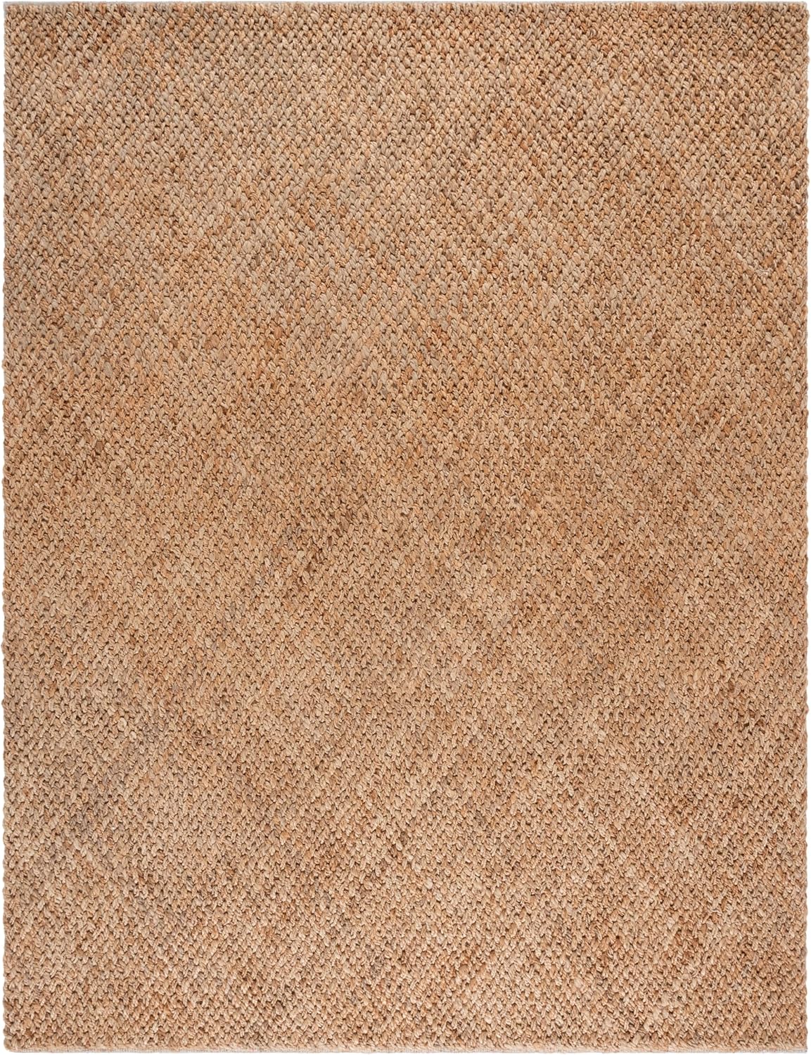 SAFAVIEH Area Rug 8x10 - Natural Fiber Collection - Large - Natural, Flat Weave Jute, Ideal for Living Room, Bedroom, Dining Space (NFB876A)