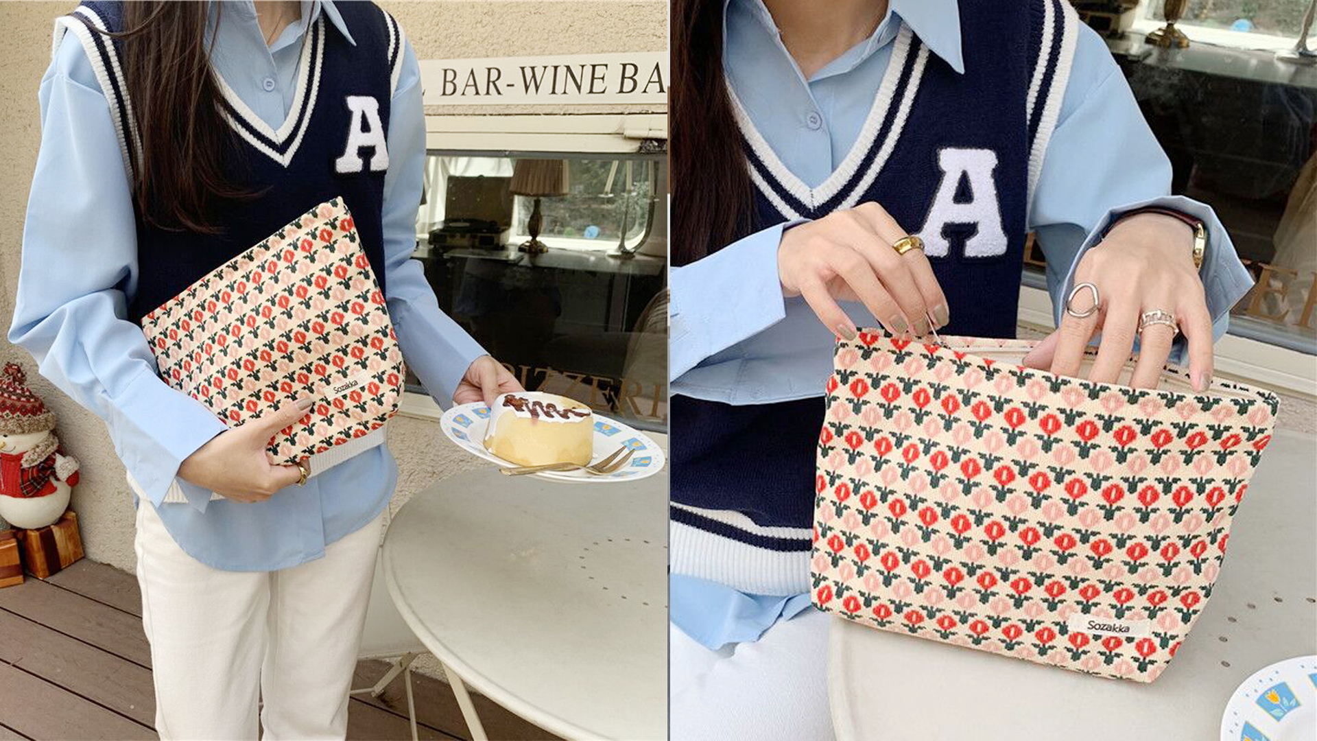 Lot De 6 Trousses De Maquillage De 22 X 13 Cm Avec Fermeture éclair, Motif Fleurs Mandala, Sacs Cosmétiques Imperméables Pour Papeterie, Cosmétiques – Couleurs Vives, A, 6 Count (Pack Of 1