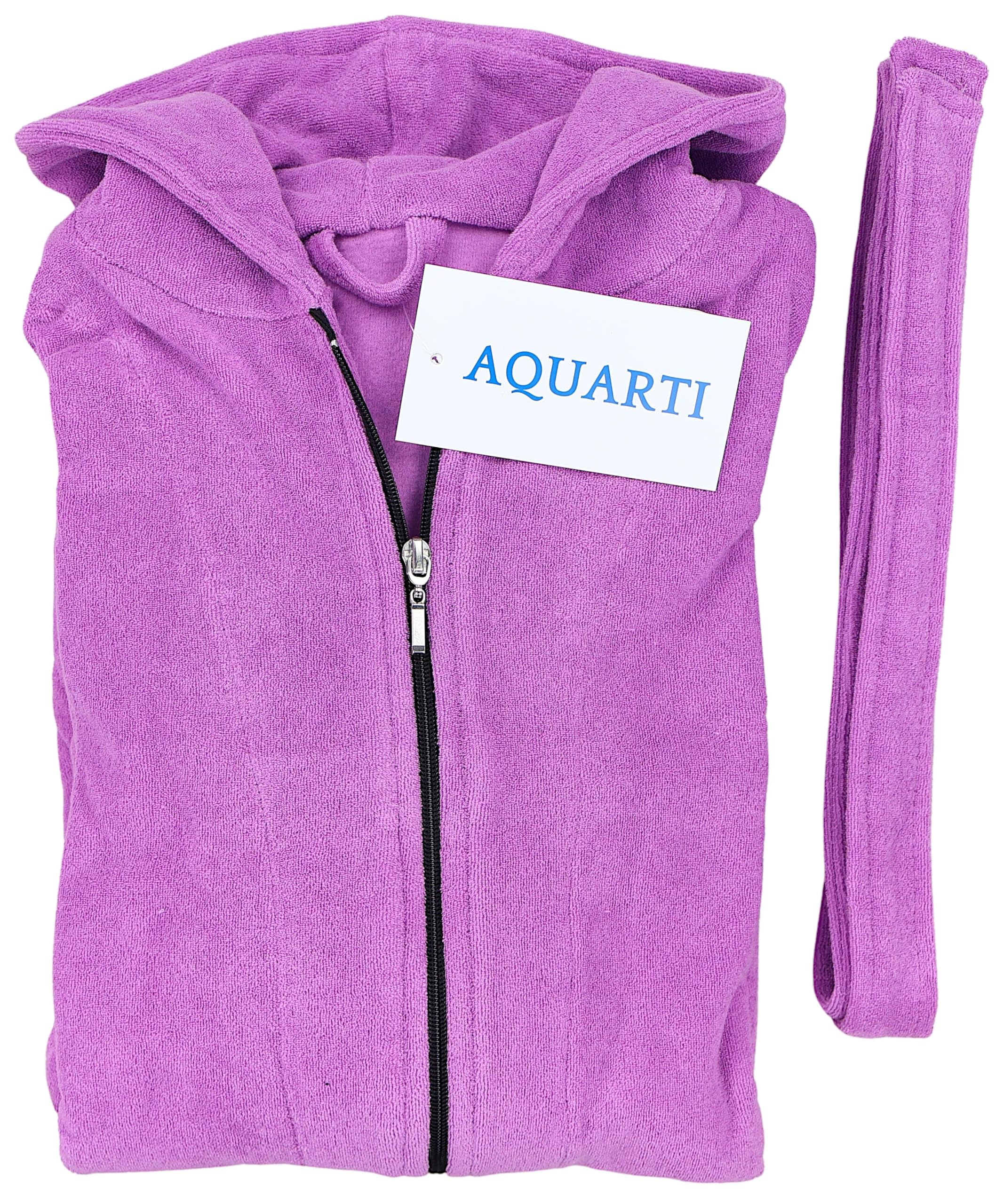Aquarti Albornoz de Mujer con Cremallera y Capucha