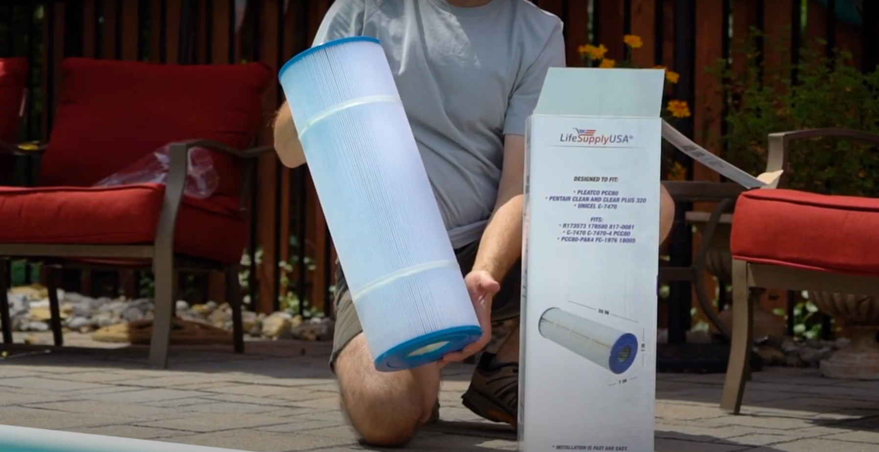 Amazon.com : LifeSupplyUSA Pool Filter Replacement for Pleatco