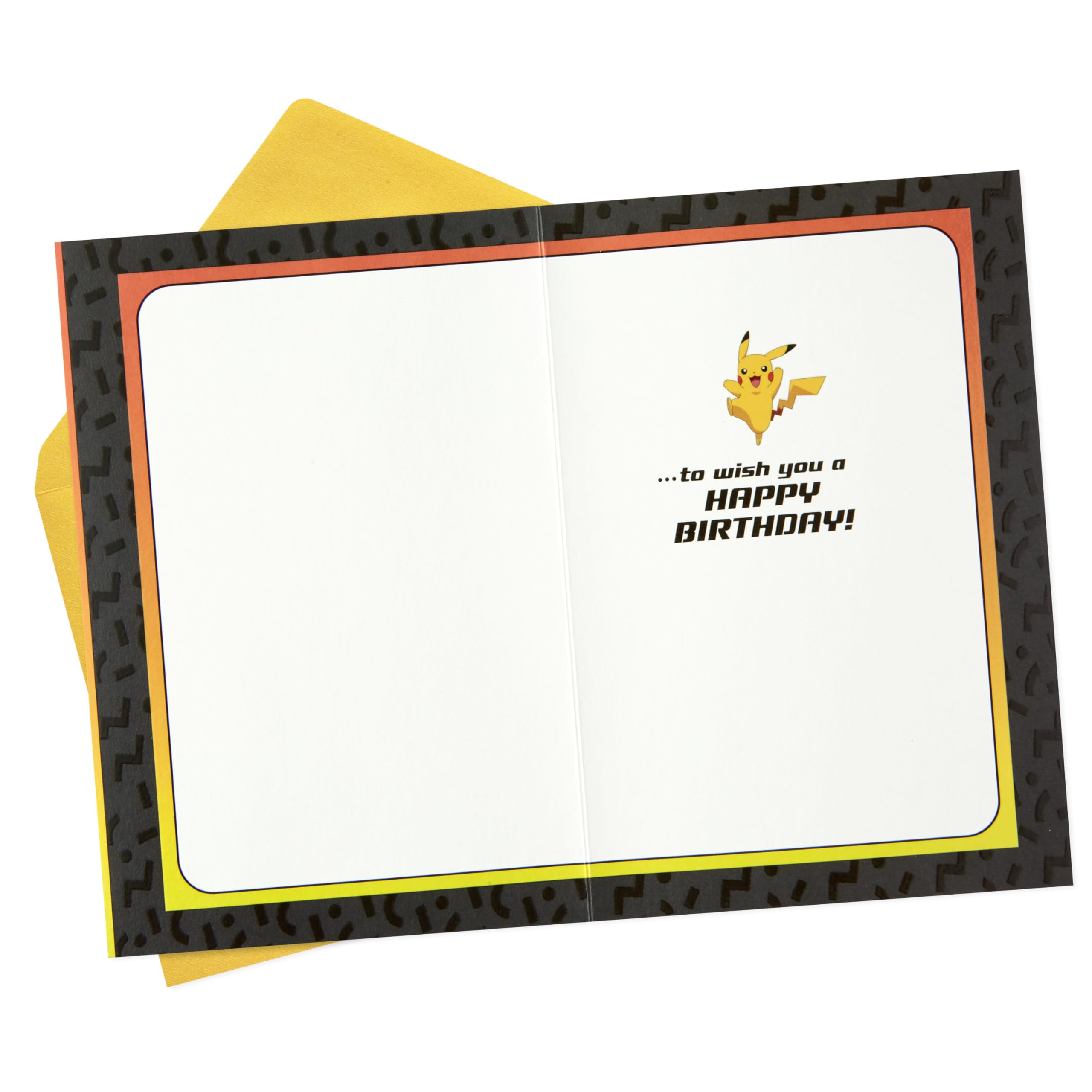 Amazon.com : Hallmark Pokmon Birthday Card (Wild Pikachu) : Office Products Amazon.com : Hallmark Pokmon Birthday Card (Wild Pikachu) : Office Products
