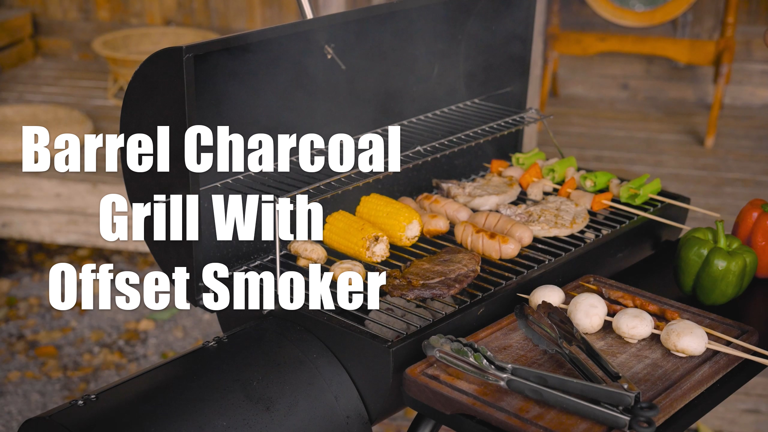 Amazon.com: SUNLIFER Charcoal Grill Offset Smoker: Charcoal
