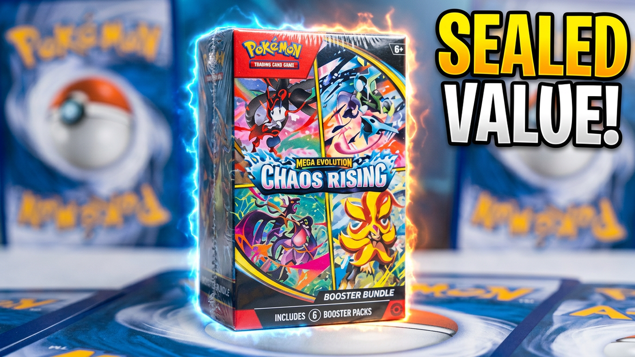 Watch Pokemon Chaos Rising Booster Bundle on Amazon Live