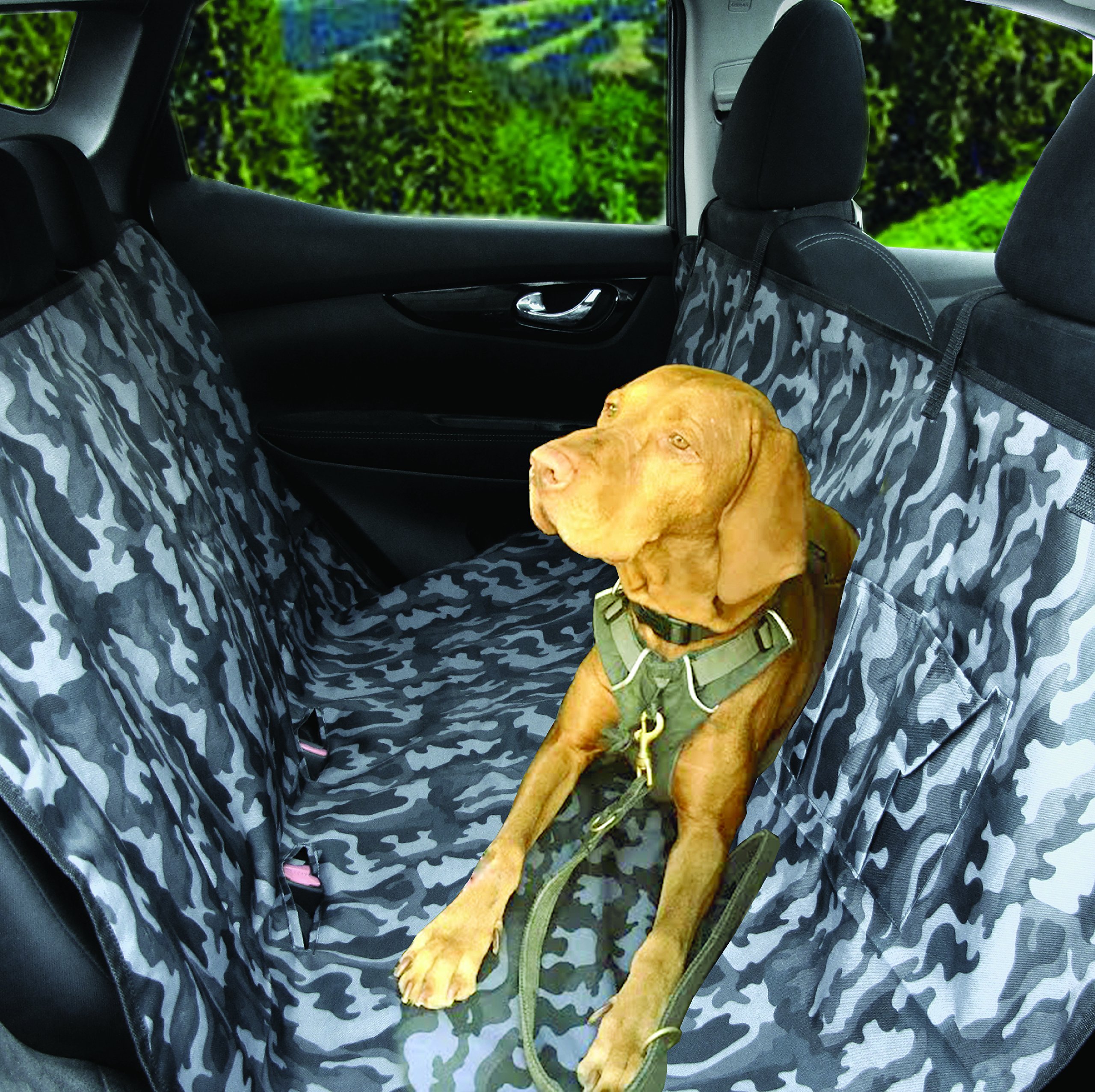 Car seat covers for dogs Seat Cover for Pets Waterproof & Scratch Proof, Machine Washable Pet Seat Cover with Pocket for Cars Trucks and SUVs ,car seat pet hammock,back seat cover,camo seat covers