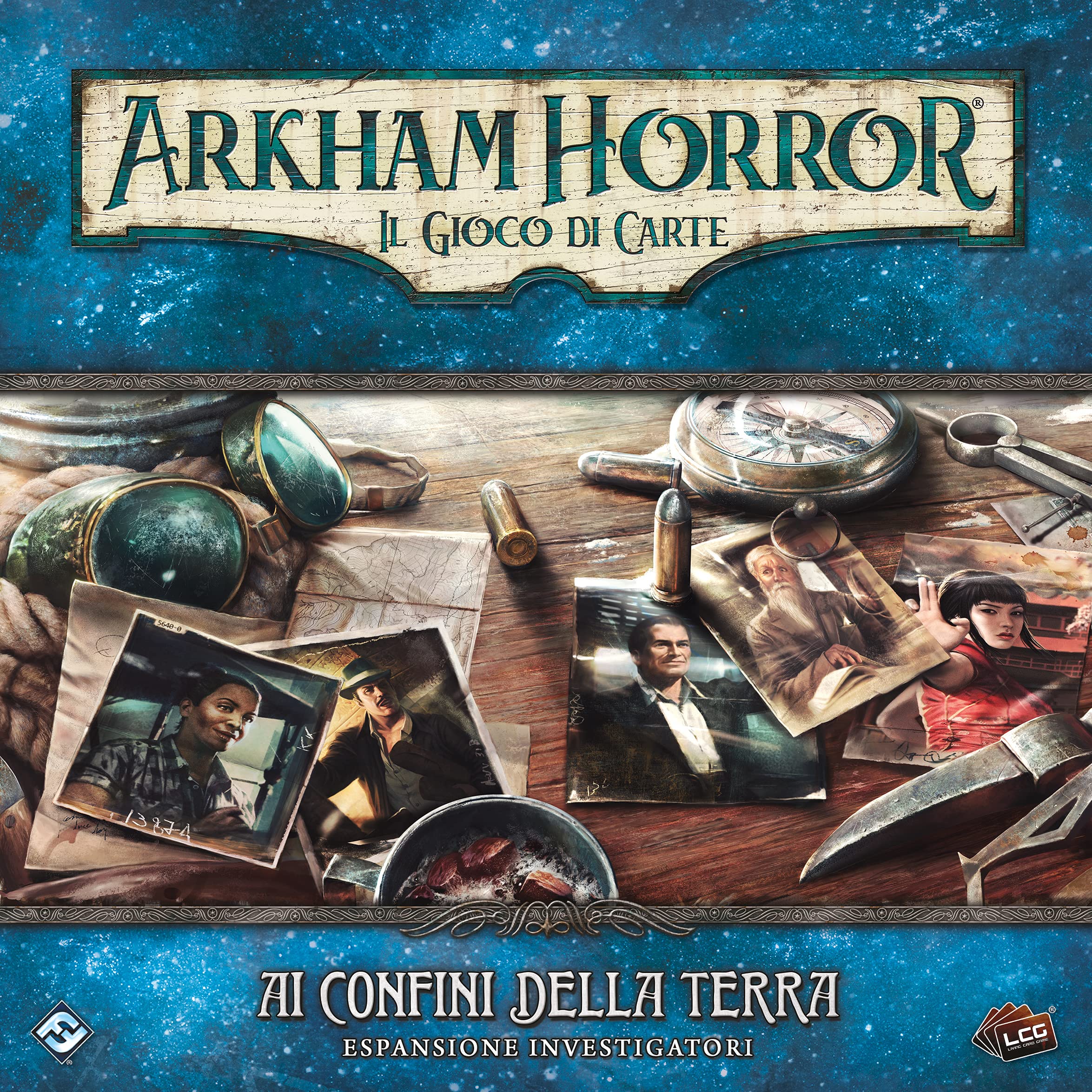 Asmodee - Arkham Horror The Card Game: At the Edge of the Earth,  Investigators Expansion - Card Game Expansion, Italian Edition: Buy Online  at Best Price in UAE