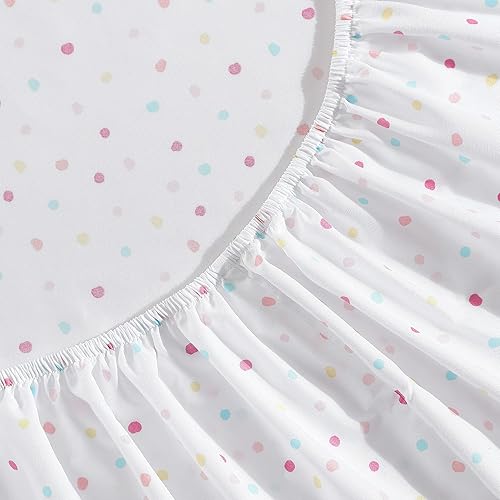 Miniatura 5 de Laura Ashley Sábanas de tamaño matrimonial, ropa de cama para niños resistentes a las manchas, ideal para juego de ropa de cama para niños pequeños