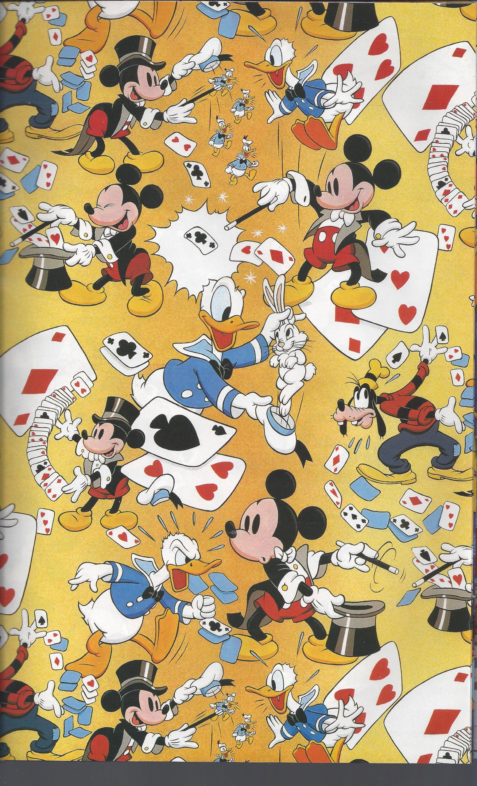Disney Giftwraps Mickey's Movie Career: 12 Full-Color, Tear-out Sheets, Each Sheet 4 Times Book Size