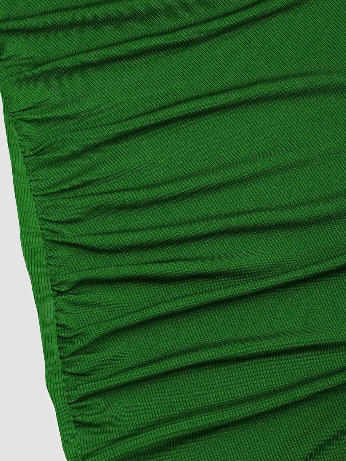 CIDER Bodycon Dresses for Women Mock High Neck Sleeveless Ruched Dresses Summer Cocktail Work Midi Dress Trendy - Image 8