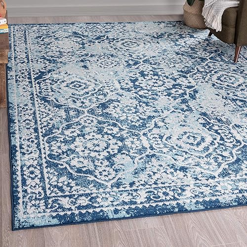 Large Area Rug 8x10 - Traditional Area Rugs for Living Room and Bedroom, Dining Room, Entryway, Entry Foyer, Carpet - Alfombras para Salas Grandes disponible en Yaxa Colombia