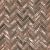 MSI Noble Red 12.5 in. x 25.5 in. Clay Brick Herringbone Floor Tile, Brick Wall Tile for Bathroom, Kitchen Backsplash, Accent Wall Tile, and Shower Wall Tile, Mesh-Mounted Mosaic Tile