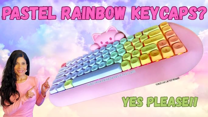 Amazon.com: YUNZII 140 Keys MOA Keycaps, Dye-Sublimation PBT