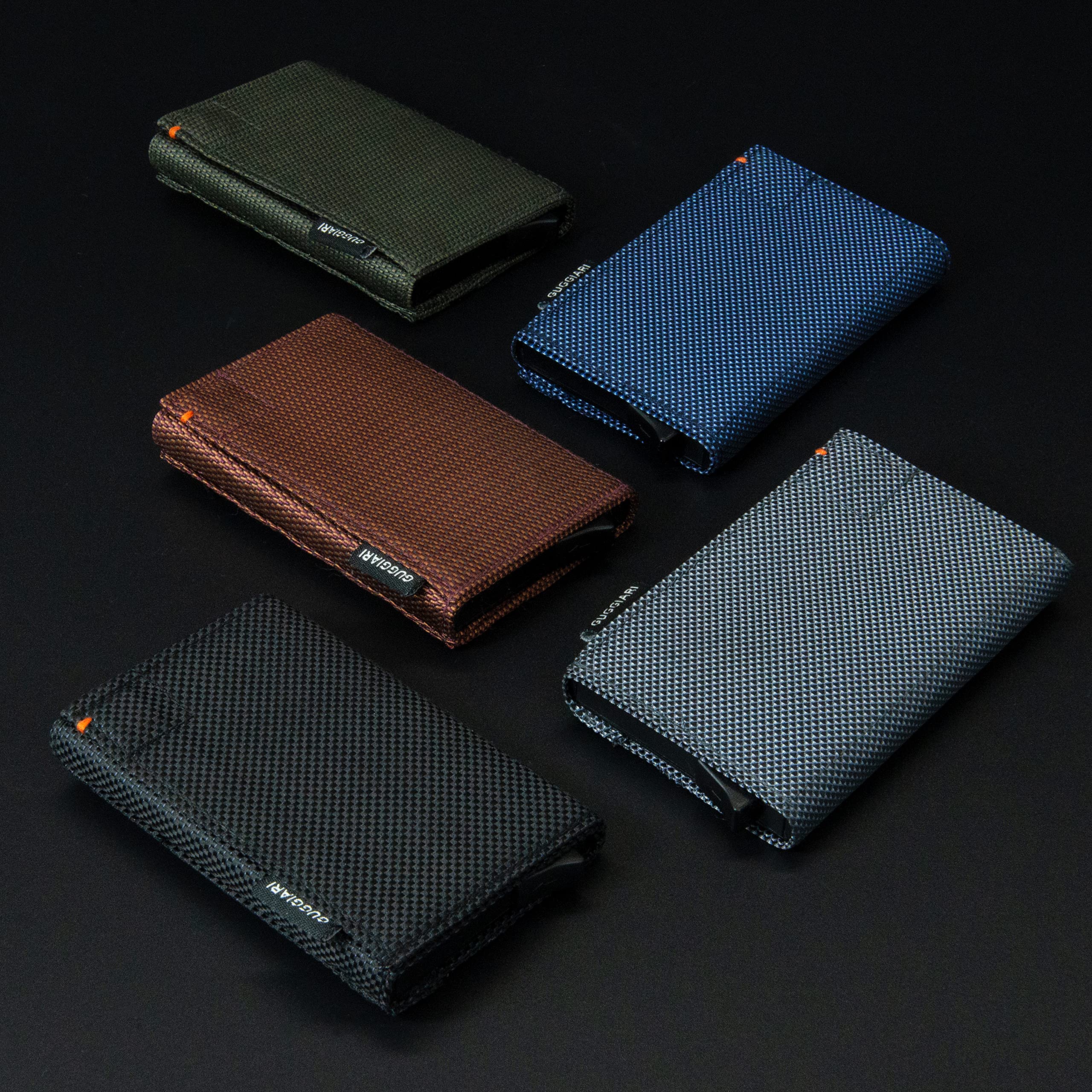 GUGGIARI® Tarjetero Hombre con Monedero y Cierre Magnético - Cartera RFID de Aluminio