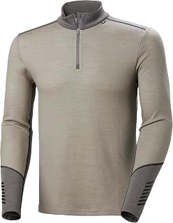Mens Lifa Merino Midweight 1/2 Zip LS Top