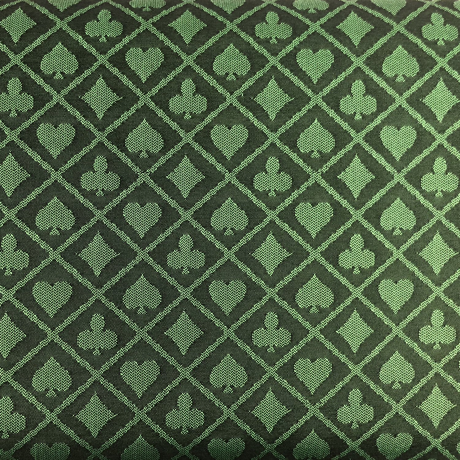 Speed Cloth Poker Table Fabric - 108X60 Inch Section of Suited Casino Card Game Table Felt Top Cover - Green